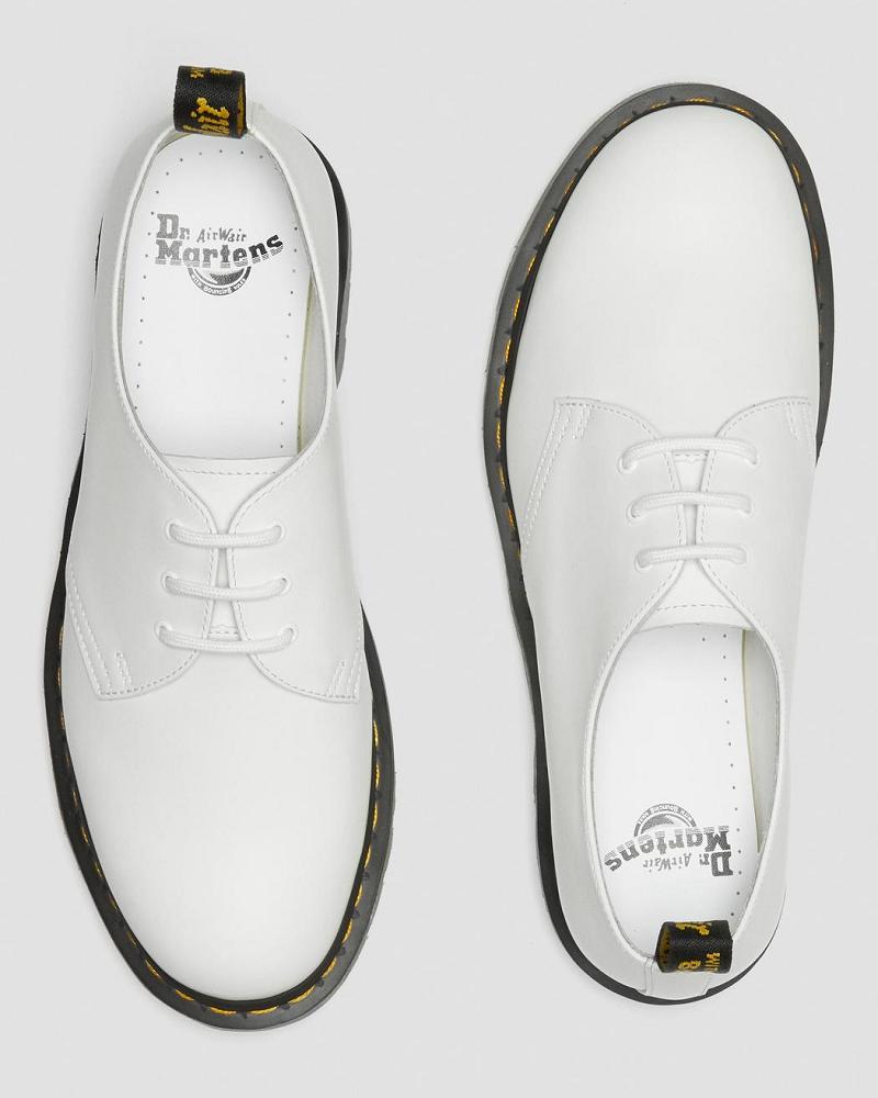 Women's Dr Martens 1461 Iced Smooth Leather Oxfords Shoes White | AU 351MQZ